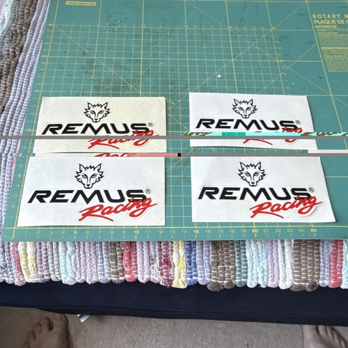Remus racing aufkleber 4 - aufkleber, x